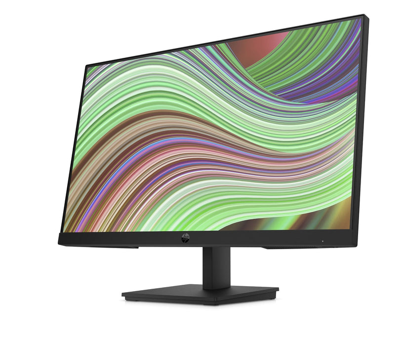 HP P24V G5 - LCD Monitor - Flat - 1920 x 1080 - 23.8Inch - 5Ms - 250 nits - 75 Hz - 0.27Mm - 3000:1 - 16:9 - 72% NTSC - Anti-glare - Black - 100mm x 100mm